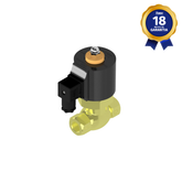 Válvula Solenoide 1/2" BSP 220/240 Vca 2/2 Vias NF Servo Operada para Vapor Thermoval