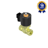 Válvula Solenoide 3/4" BSP 24 Vcc 2/2 Vias NF Servo Operada para Vapor Thermoval