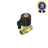 Válvula Solenoide 3/4" BSP 2 Vias NF Servo Operada 24 Vca 30 W para Vapor Thermoval