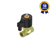 Válvula Solenoide 3/4" BSP 2/2 Vias NF Servo Operada 110/127 Vca para Vapor Thermoval