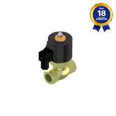 Válvula Solenoide 3/4" BSP 2/2 Vias NF Servo Operada 220 Vca para Vapor Thermoval