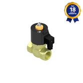 Válvula Solenoide 1" BSP 220 Vca 2/2 Vias NF Servo Operada para Vapor Thermoval