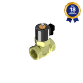 Válvula Solenoide 1.1/2" BSP 24 Vcc 2 Vias NF Servo-Operada para Vapor Thermoval