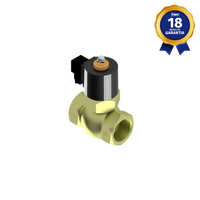Válvula Solenoide 1.1/2" BSP 2/2 Vias NF Servo-Operada 24 Vca para Vapor Thermoval