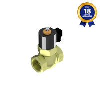 Válvula Solenoide 2/2 Vias NF Servo-Operada 1.1/2" BSP 220/240 Vca para Vapor Thermoval