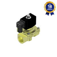 Válvula Solenoide 1" BSP 2/2 Vias NF 24 Vca Thermoval