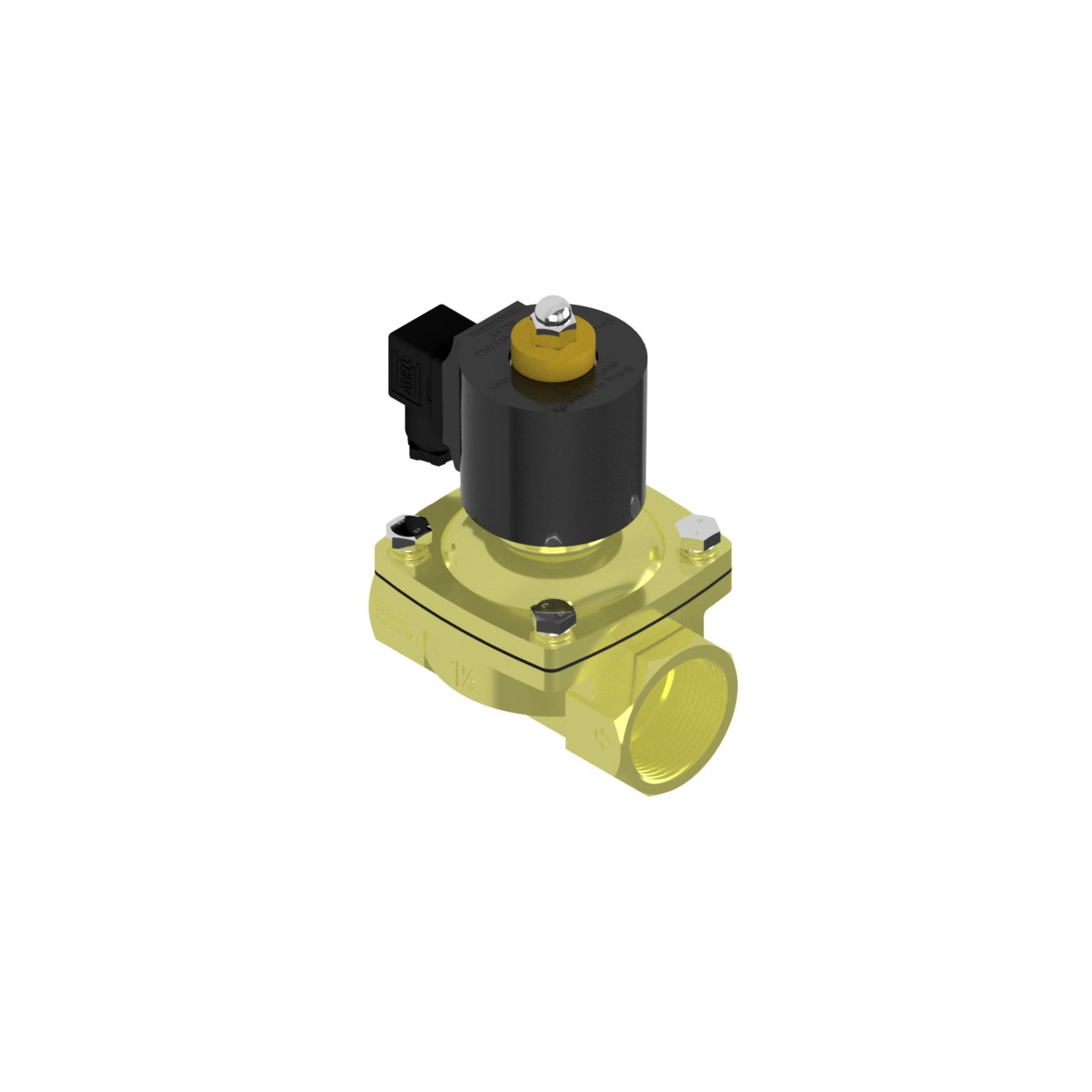 Válvula Solenoide 2 Vias NF de Uso Geral de 1.1/2"BSP