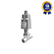 Válvula Angular 1/2" BSP Inox 2/2 Vias NF Acionamento Pneumático Thermoval
