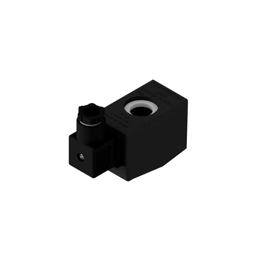 Bobina Solenoide para Válvulas Solenoide da Linha Industrial