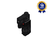 Válvula Solenoide Pneumática 3/2 Vias NF 1/4" BSP 24 Vcc Thermoval
