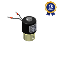 Válvula Solenoide 2/2 Vias NF 1/8" NPT 24 Vca 15 W Linha Solda Thermoval