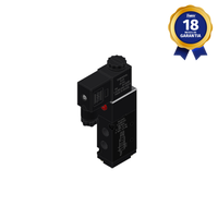 Válvula Pneumática 5/2 Vias Simples Solenoide 1/8" BSP 24 Vcc Thermoval