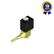 Válvula Solenoide 2/2 Vias NF 42 Vca Espigão Rosca 10 mm x 1 mm Thermoval