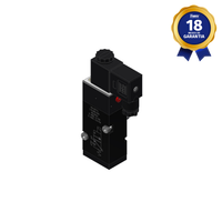 Válvula Pneumática 3/2 Vias NF Namur 1/4" BSP 24 Vcc Thermoval