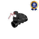 Válvula Solenoide 1" BSP 2/2 Vias NF Servo Operada 220 Vca PVC Thermoval