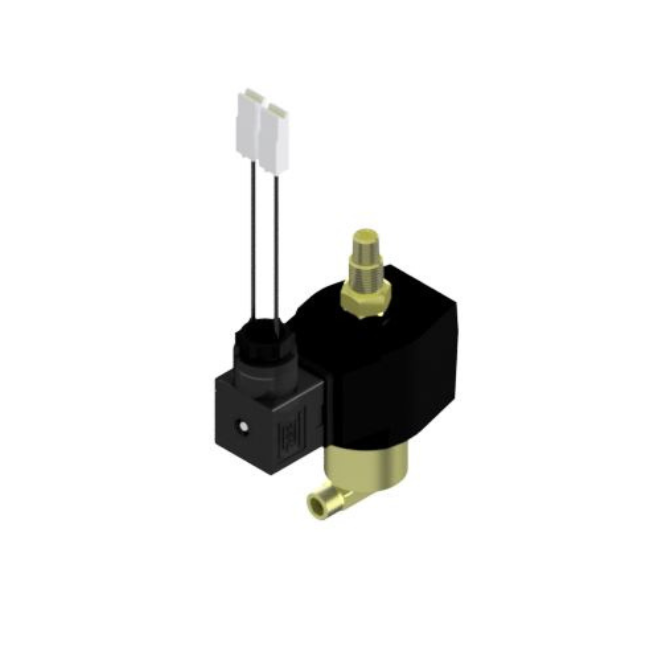 Válvula solenoide 2vias nf rosca 7/16 uns e 1/8 npt bi-volt 100/198vcc, para autoclave.