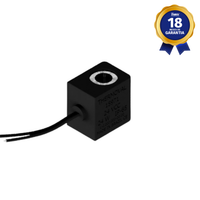Bobina Solenoide 24 Vcc Thermoval para Válvulas Industriais