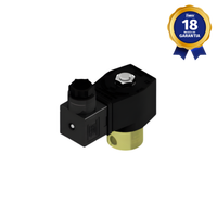Válvula Solenoide 2/2 Vias NF 1/8" NPT 110/220 Vca Linha Industrial Thermoval