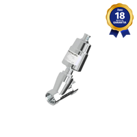 Válvula Angular 2/2 Vias NF 1" NPT Aço Inox Acionamento Pneumático Thermoval