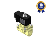 Válvula Solenoide 3/4" NPT 2/2 Vias NF 110/127 Vca Thermoval