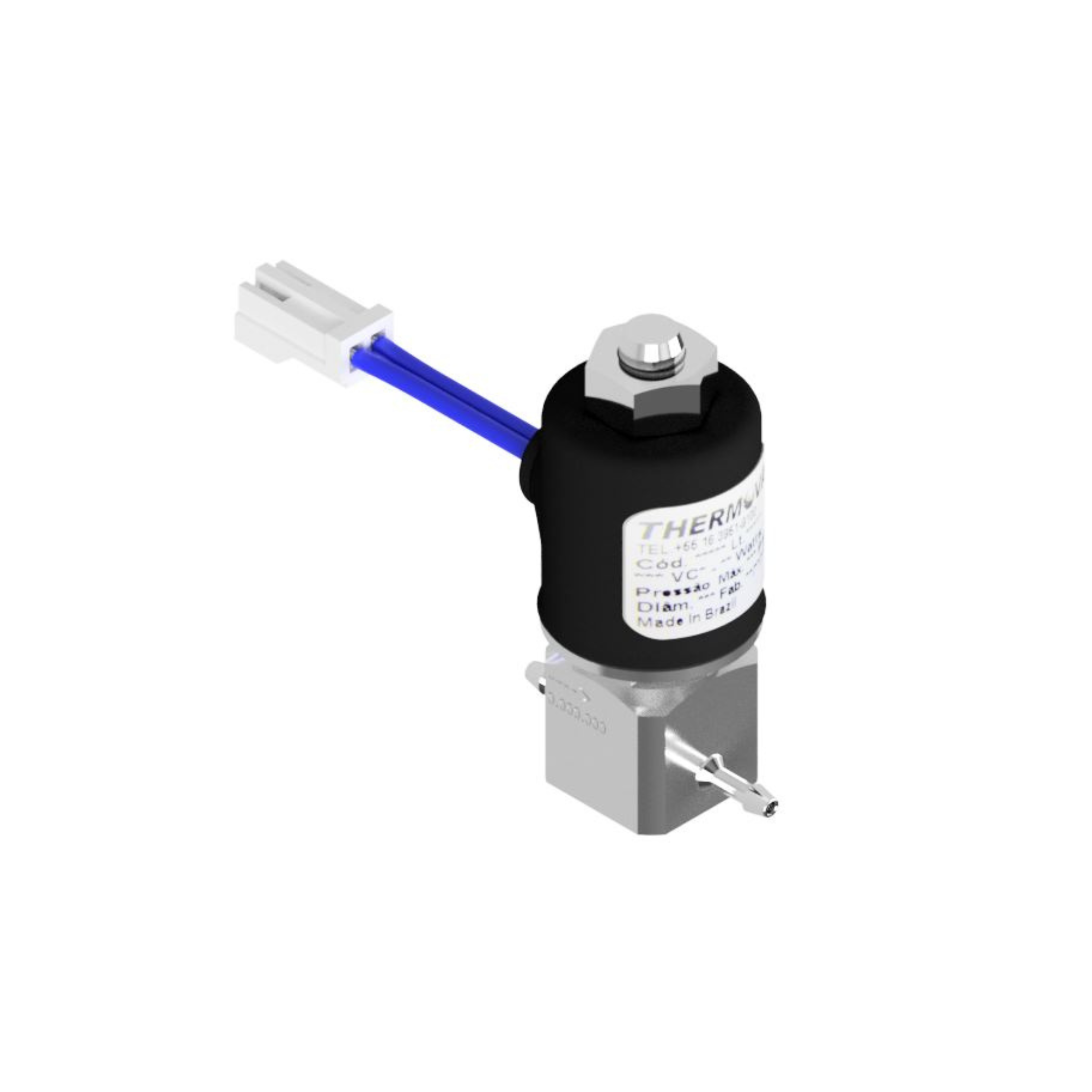 Válvula solenoide 2 vias nf linha odontologica ultrassom jet sonic (profilaxia)