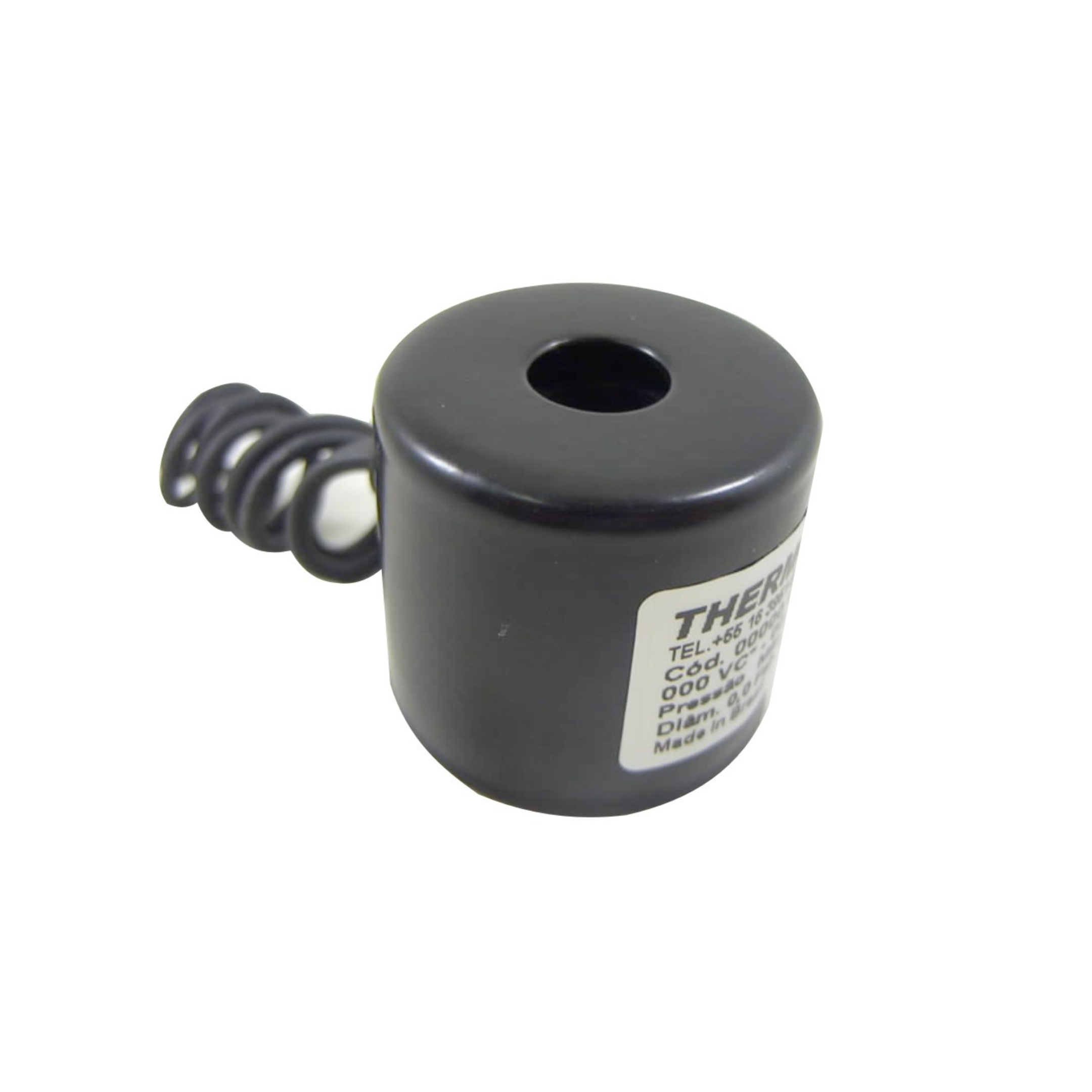 Bobina Solenoide THERMOVAL Tensão 110/127 V 50/60 Hz Potencia de 17W Bobina Solenoide Autoclave