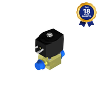Válvula Solenoide 3/4" UNF 24 Vcc 2/2 Vias NF para Refrigeração Automotiva Thermoval