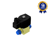 Válvula Solenoide 3/4" UNF 12 Vcc 2/2 Vias NF Thermoval para Refrigeração Automotiva