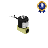 Válvula Solenoide Pneumática 1/4" BSP 2/2 Vias NF 24 Vcc Thermoval