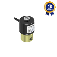 Válvula Solenoide 3/2 Vias NF 1/8" NPT 12 Vcc EPDM Thermoval