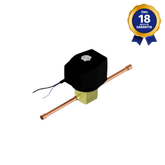Válvula Solenoide NF 2/2 Vias 1/4" OD 12 Vcc 25 W Thermoval