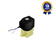 Válvula Solenoide 2/2 Vias NF 5/8" UNF x Tubo 3/8" 24 Vcc 25 W Thermoval