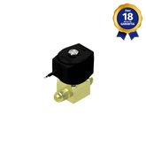 Válvula Solenoide 2/2 Vias NF 3/4" UNF x 1/2" Tubo 220/240 Vca 20 W Thermoval