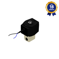 Válvula Solenoide 1/4" NPT 2/2 Vias NF 110/127 Vca Thermoval