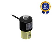 Válvula Solenoide 2/2 Vias NF 1/4" NPT 110/127 V Latão Thermoval
