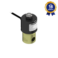 Válvula Solenoide 2/2 Vias NF 1/4" NPT 220 Vca Thermoval para Fornos de Panificação