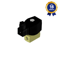 Válvula Solenoide 2/2 Vias NF 1/4" NPT 220/240 Vca Alta Pressão Thermoval