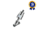 Válvula Angular 2/2 Vias NF 3/4" NPT Inox Acionamento Pneumático Thermoval