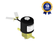 Válvula Solenoide 2/2 Vias NF Espigão 6,5 mm 42 Vca Thermoval Linha Solda