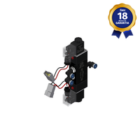 Válvula Pneumática 5/2 Vias Duplo Solenoide Cotovelo Engate Rápido 6 mm 24 Vcc Thermoval