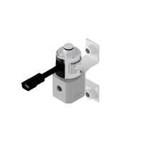 Válvula Solenoide 3/2 Vias NF 12 Vcc Rosca M10x1 Thermoval Cabo Estendido