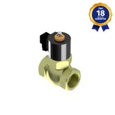 Válvula Solenoide 2/2 Vias NF 1.1/2" NPT 220/240 Vca Servo Operada para Vapor Thermoval