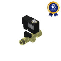 Válvula Solenoide 2/2 Vias NF 1/2" BSP com Redução 1/4" BSP 220 Vca Thermoval com Filtro Y
