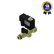 Válvula Solenoide 2/2 Vias NF 1/2" BSP com Redução 1/4" BSP 220 Vca Thermoval com Filtro Y