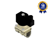 Válvula Solenoide 3/4" 2/2 Vias NF Latão Viton 220 Vca Thermoval