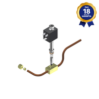 Válvula Solenoide 2/2 Vias NF 1/4" OD 220 Vca Thermoval Linha Odonto Compatível Sercon
