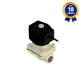 Válvula Solenoide 1/2" BSP 2/2 Vias NF 12 Vcc 20 W Thermoval