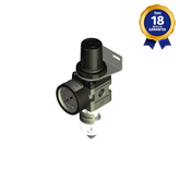 Filtro Regulador de Ar 1/4" NPT com Manômetro e Dreno Semi Automático Thermoval