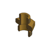 Conexão Niple Thermoval 3/4" BSP x 1/2" BSP compatível com Sercon