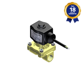 Válvula Solenoide 1/2" BSP 2/2 Vias NF 24 Vcc À Prova de Explosão Uso Geral Linha Industrial